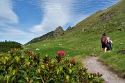 26 Attraversando il pianoro pascolivo di Monte Campo